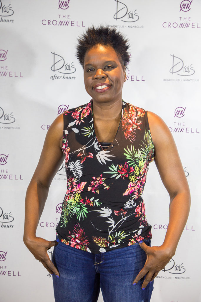 Ghostbusters Star Leslie Jones Spotted at Drai's Nightclub at The Cromwell in Las Vegas 7.29.16