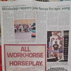 #MadeInMississipi gets feature spead in The Bolivar Commercial Newspaper