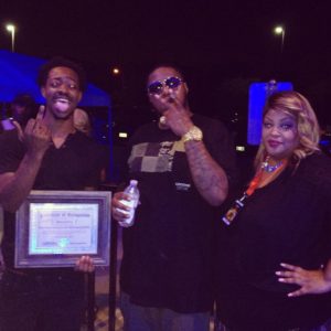 #OfficiaHype Award winner with Houston legend Zero during Summer Jam 2015