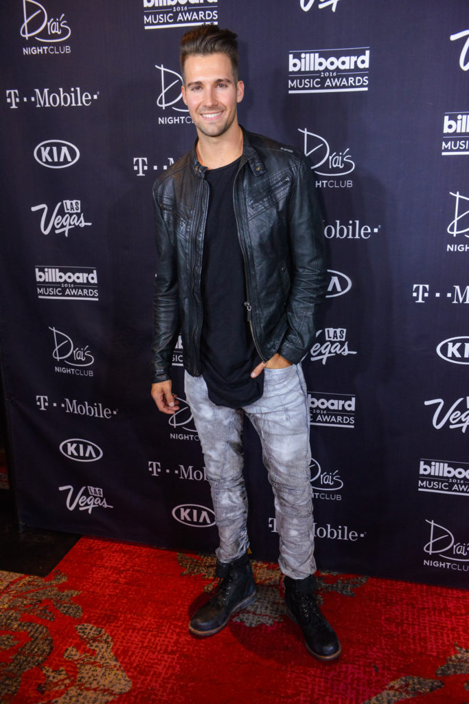 BTR Star James Maslow Attends the Official 2016 Billboard Music Awards After Party at DraiGÇÖs Nightclub in Las Vegas 5.22.16