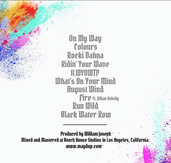 Songs on the album "Colours"
