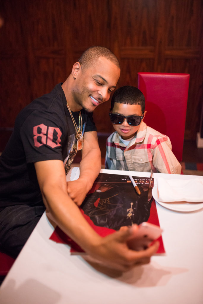 Drai's LIVE Artist Tip 'T.I.' Harris Meets with Make-A-Wish Member Mark at GIADA at The Cromwell 6.10_12
