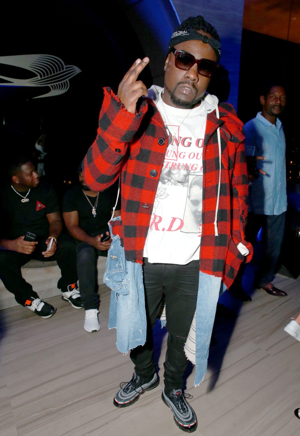 LOS ANGELES, CA - SEPTEMBER 28: Wale at H.O.M.E. by Martell hosted by Jhene Aiko on September 28, 2017 in Los Angeles, California. (Photo by Rich Fury/Getty Images for Martell)