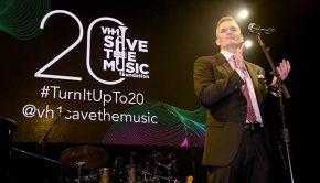 NEW YORK, NY - OCTOBER 16: Steve Curtis speaks onstage at VH1 Save The Music 20th Anniversary Gala at SIR Stage37 on October 16, 2017 in New York City. (Photo by Jason Kempin/Getty Images for VH1 Save The Music )