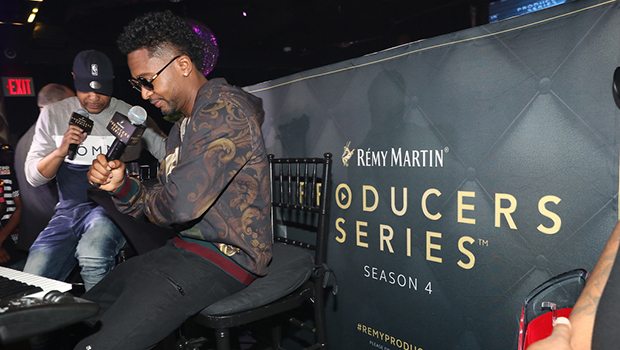 NEW YORK, NY - OCTOBER 16: (L-R) Jay Claxton and Zaytoven Attend Remy Martin Presents Producers Series Season 4 Semifinal at Lavo on October 16, 2017 in New York City. (Photo by Johnny Nunez/Getty Images for Remy Martin)