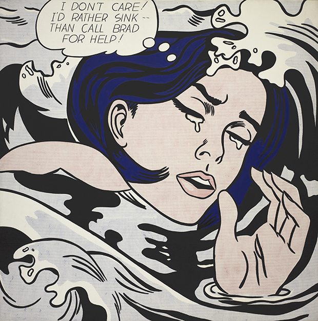 Roy Lichtenstein - Drowning Girl, 1963