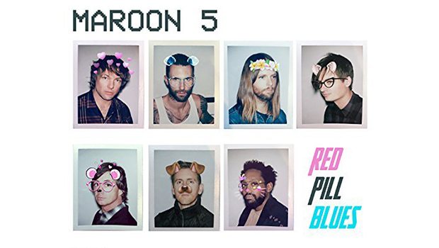 Maroon 5 announce new studio album Red and Blue pills (artwork)