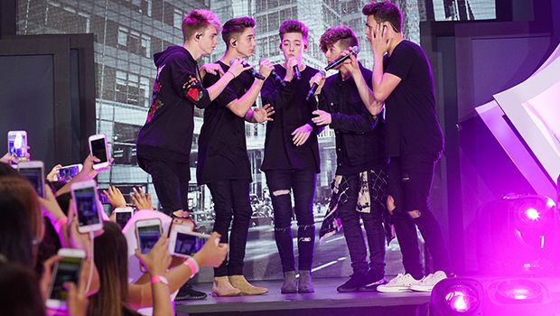 Why Don’t We Medley Of “Something Different,” “Invitation,” And “These Girls” (Photo: Zach Dilgard/MTV)