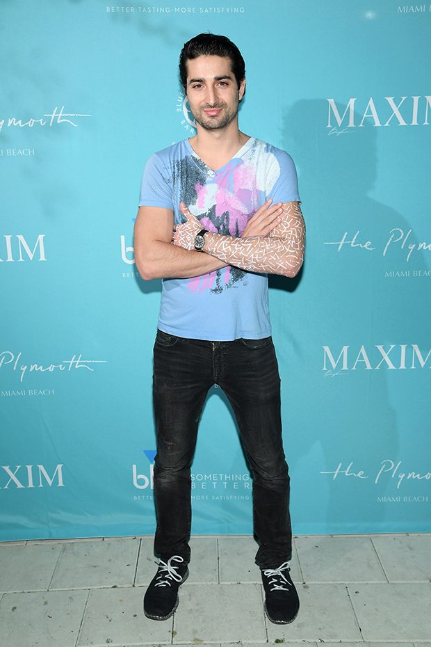 MIAMI BEACH, FL - DECEMBER 08: Marco Santini attends the Maxim December Miami Issue Party Presented by blu on December 8, 2017 in Miami Beach, Florida. (Photo by Dimitrios Kambouris/Getty Images for Maxim)
