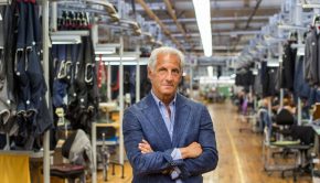 Joseph Abboud at his factory