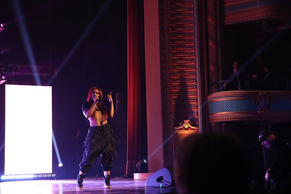 Dreezy performs at the 2017 GSAs