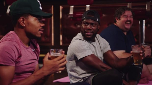 Kevin Hart and Chance the Rapper x Beer Yoga