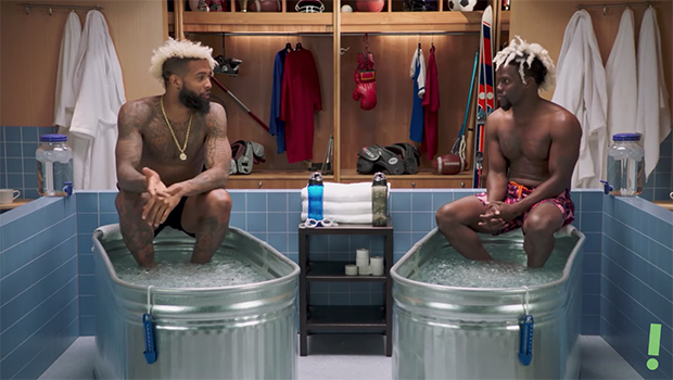 Kevin Hart & Odell Beckham Jr. Hit Dance Off in "Cold As Balls" (photo: Laugh Out Loud Network)