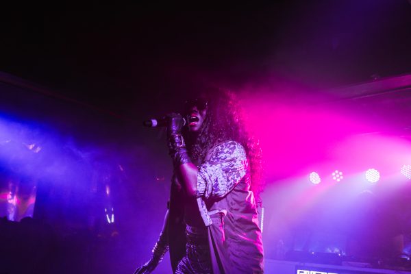KC Ortiz performs at Futurehood & Friends, part of Red Bull Music Festival, in Chicago, IL on November 23, 2018.