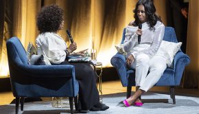 Michelle Obama Kicks Off Becoming Book Tour with Oprah Winfrey in Chicago (Photo Credit: Bill Smith)