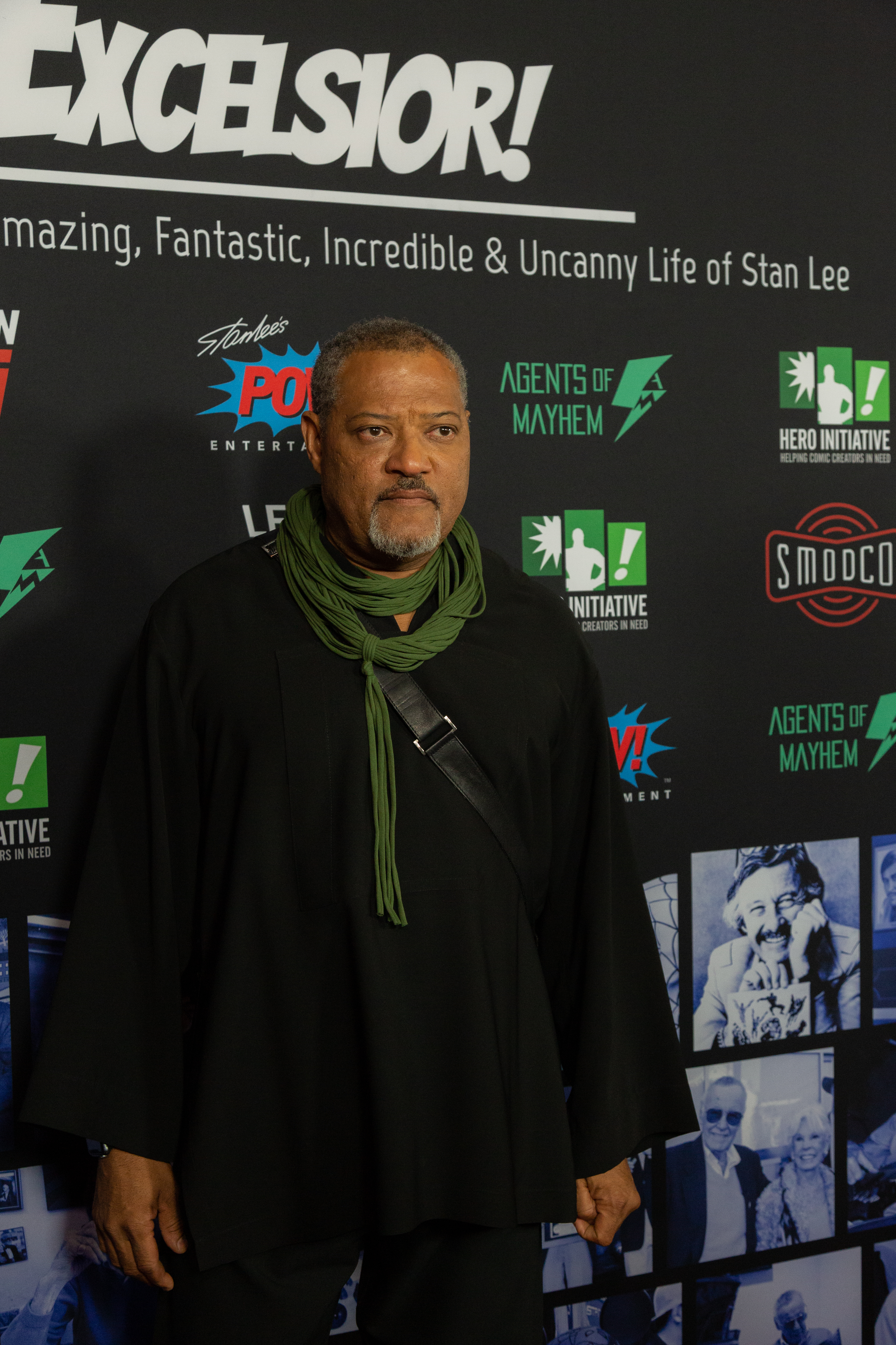 Laurence Fishburne attends “Excelsior! A Celebration of the Amazing, Fantastic, Incredible & Uncanny Life of Stan Lee (photo credit Bart Mastro)