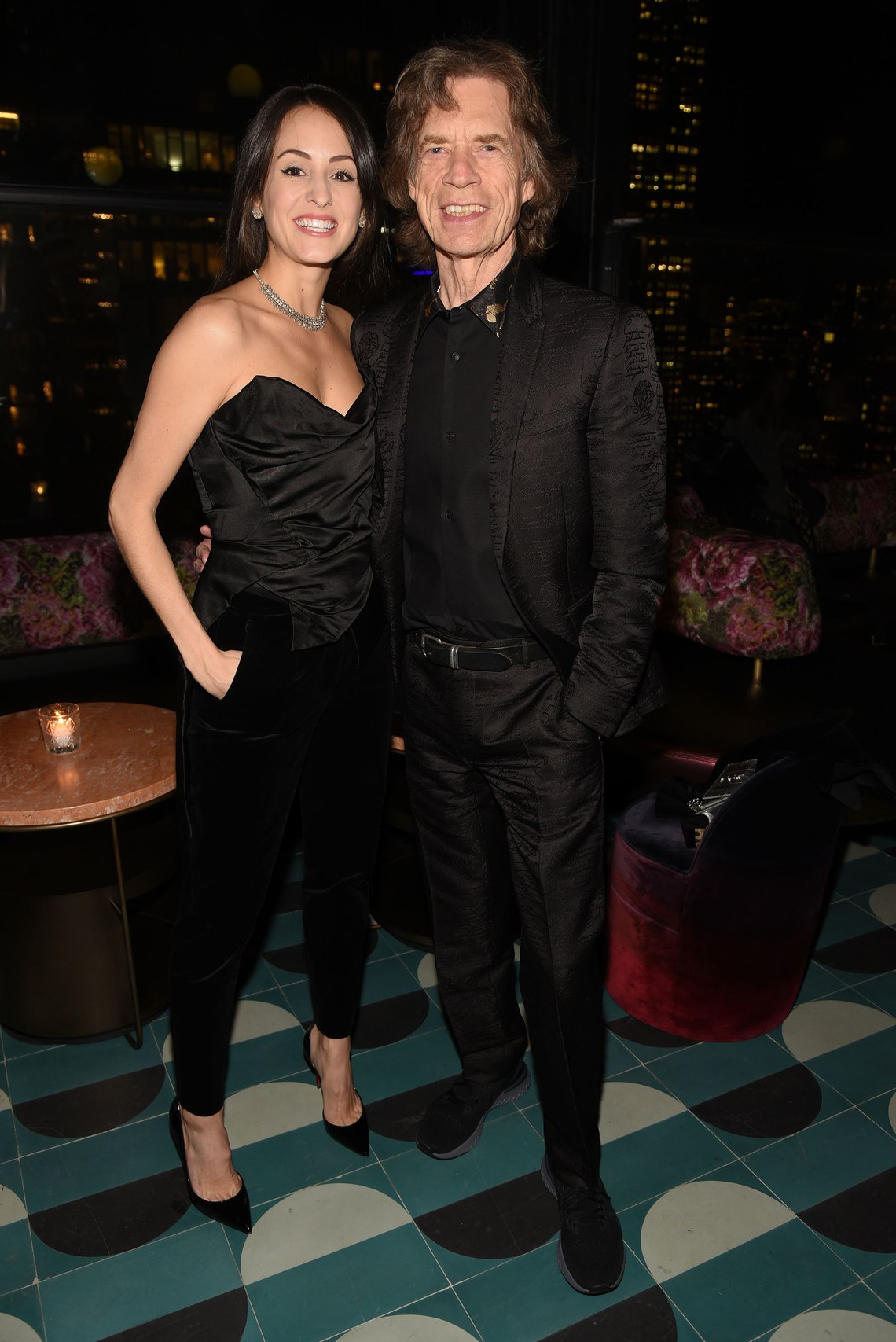 Melanie Hamrick and Mick Jagger Celebrate their new ballet at The Fleur Room