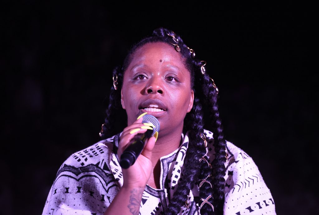 Black Lives Matter Global Network Co-Founder Patrisse Cullors Disrupts With  Solo Thesis Performance at The Big House In Los Angeles - The Hype Magazine