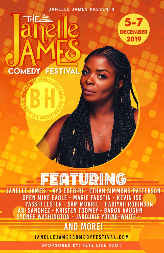 Janelle James Comedy Festival Poster