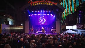 Fans gather at Fremont Street Experience for 33rd Annual Downtown Hoedown, 12.4.19