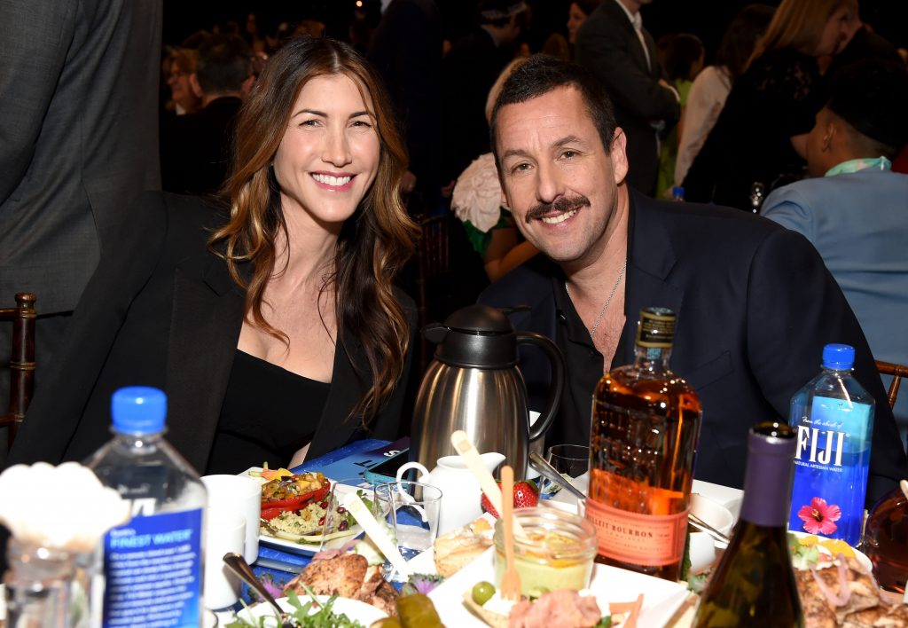 Jackie Sandler and Adam Sandler at the 2020 Film Independent Spirit Awards on February 08, 2020 in Santa Monica, California. (Photo by Michael Kovac/Getty Images for Bulleit Frontier Whiskey)