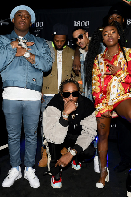Future, Herion Young, Lihtz, Test, Aurora Anthony and Juiicy2xS Attend 1800 Tequila and Future Bring Seven Rising Hip-Hop Artists to Atlanta to Release New 1800 Seconds Vol.2 Album at Domaine Nightclub