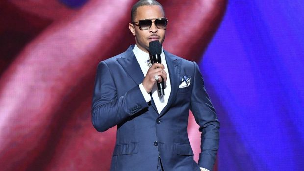 Tip "T.I." Harris introduces Dolemite Is My Name at the 51st NAACP Image Awards.
