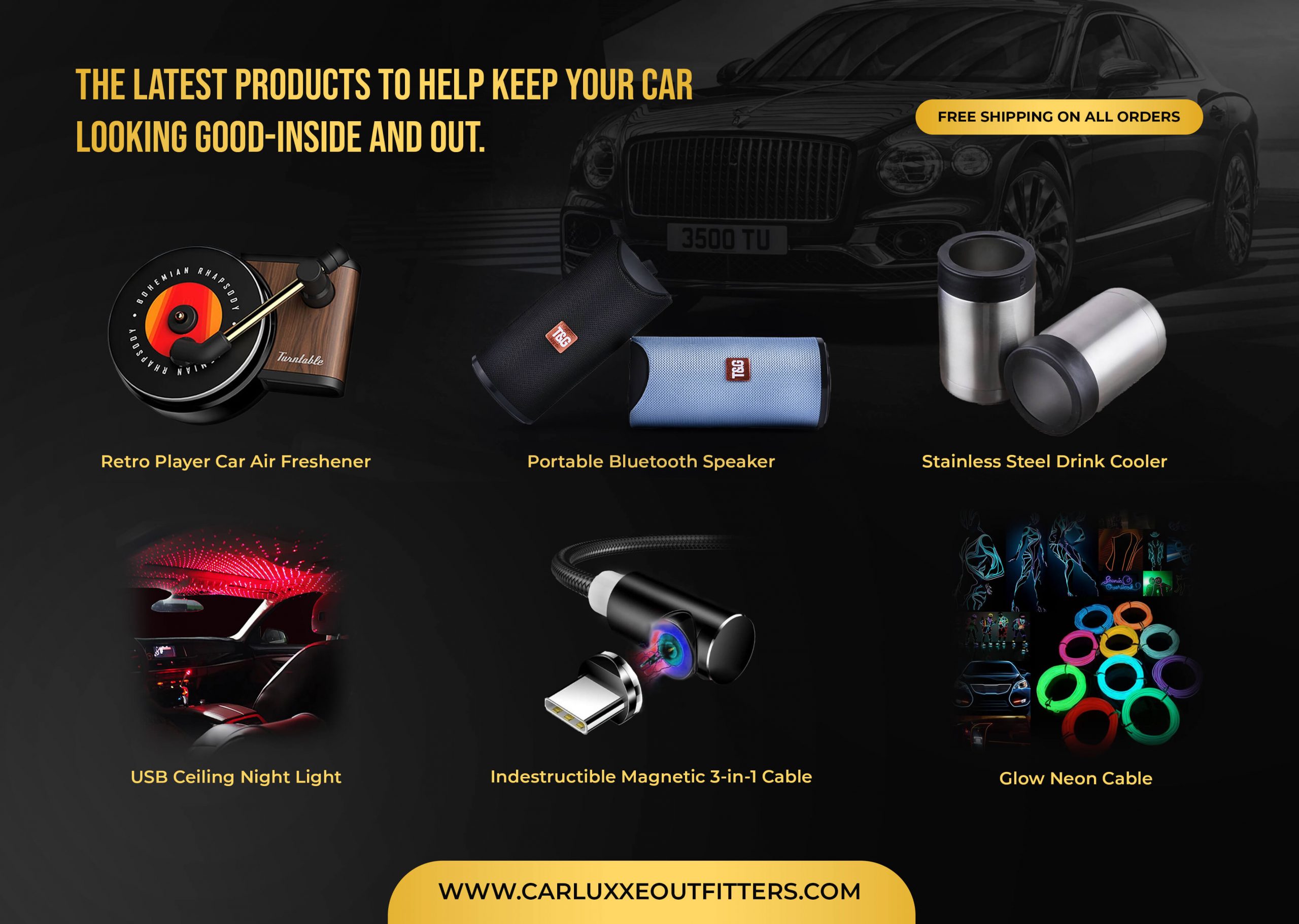 Carluxxe Outfitters A New Car Accessories Website - The Hype