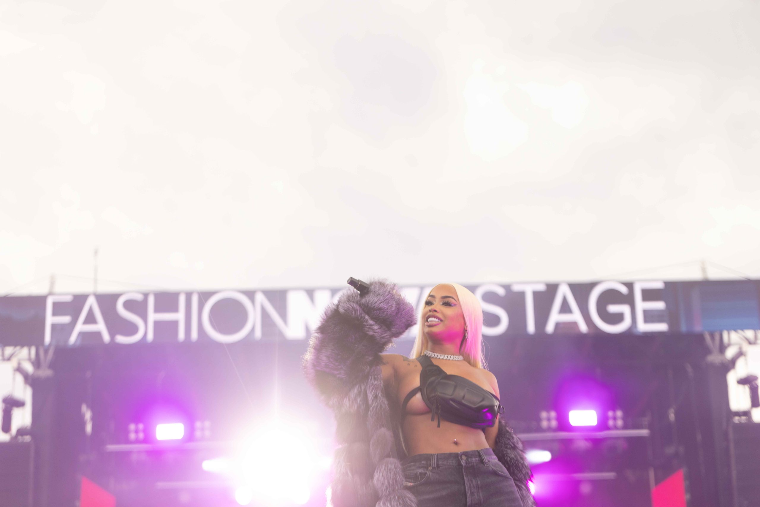 Dream Doll performs at the Fashion Nova Stage at Rolling Loud New York 2022 at Citi Field in Queens, New York on Sunday, September 25. PHOTO CREDIT: Meraki House for Fashion Nova