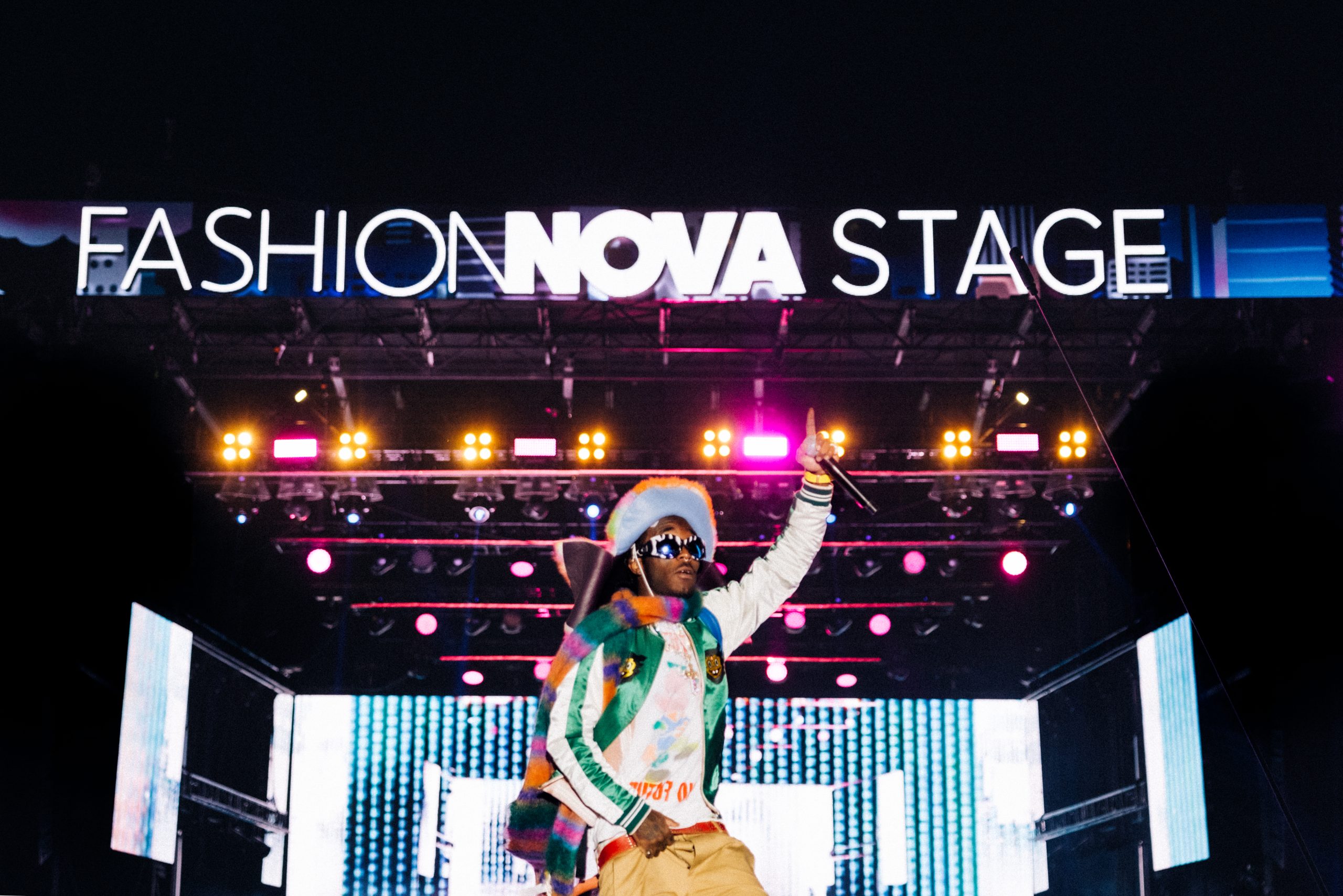 Lil Uzi Vert performs at the Fashion Nova Stage at Rolling Loud New York 2022 at Citi Field in Queens, New York on Sunday, September 25. PHOTO CREDIT: Meraki House for Fashion Nova