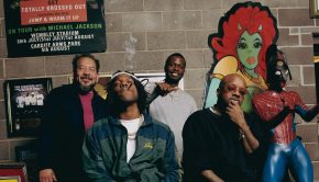 L-R: Elliott Wilson, Curren$y, Brian "B Dot" Miller, Jermaine Dupri - Rap Radar (Photo Courtesy of Interval Presents)