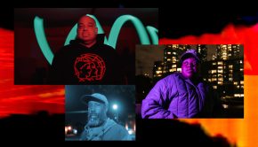 (clockwise, l to r) DJ Khalil, Boston Cherry, Dibia$e