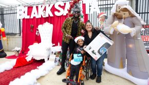 BLAKK Santa? Blakk Tatted of Blakk Smoke, Gives back! $100,000