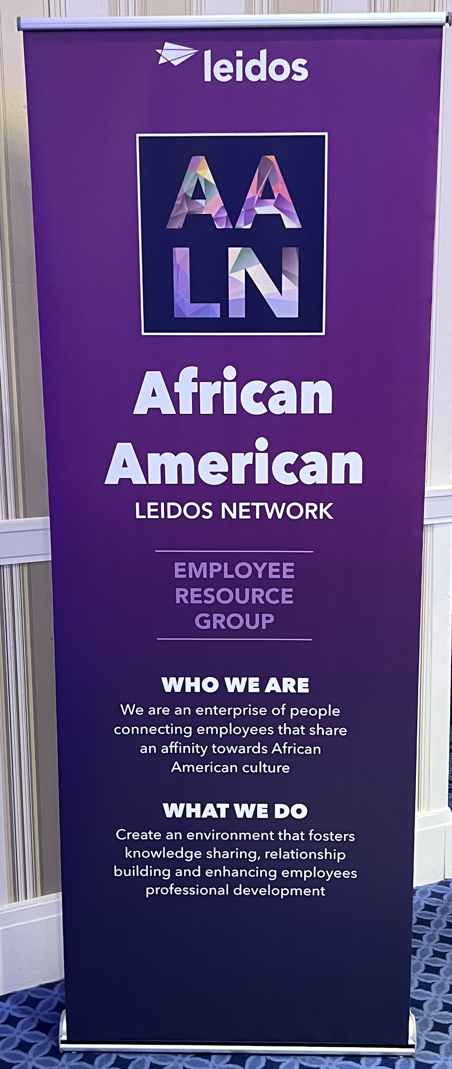 African American Leidos Network Banner - BEYA 2023