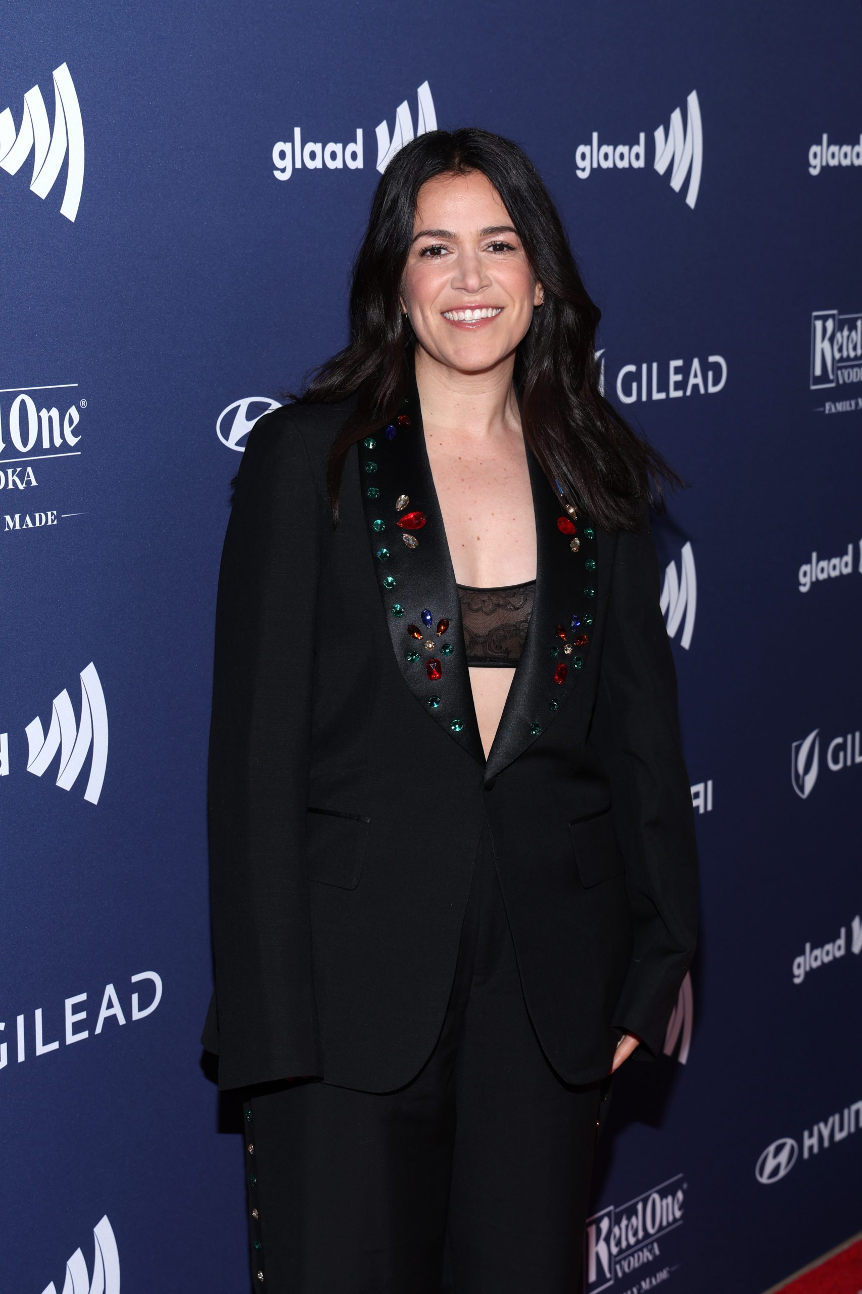 BEVERLY HILLS, CALIFORNIA - MARCH 30: Abbi Jacobson attends the 34th Annual GLAAD Media Awards Sponsored by Ketel One Family Made Vodka at The Beverly Hilton on March 30, 2023 in Beverly Hills, California. (Photo by Phillip Faraone/Getty Images for Ketel One)