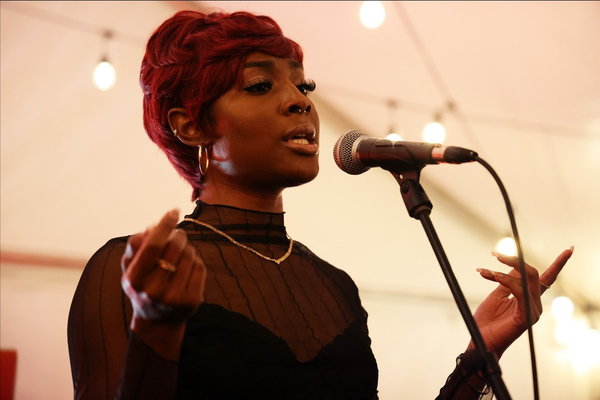 Multidisciplinary artist Moxie Knox gave a stellar performance displaying her smooth melodic vocals at ASCAP’s On The Come Up Showcase at SXSW 2023 at Half Step in Austin, TX on March 17. (Photo Credit: Erik Philbrook/ASCAP)