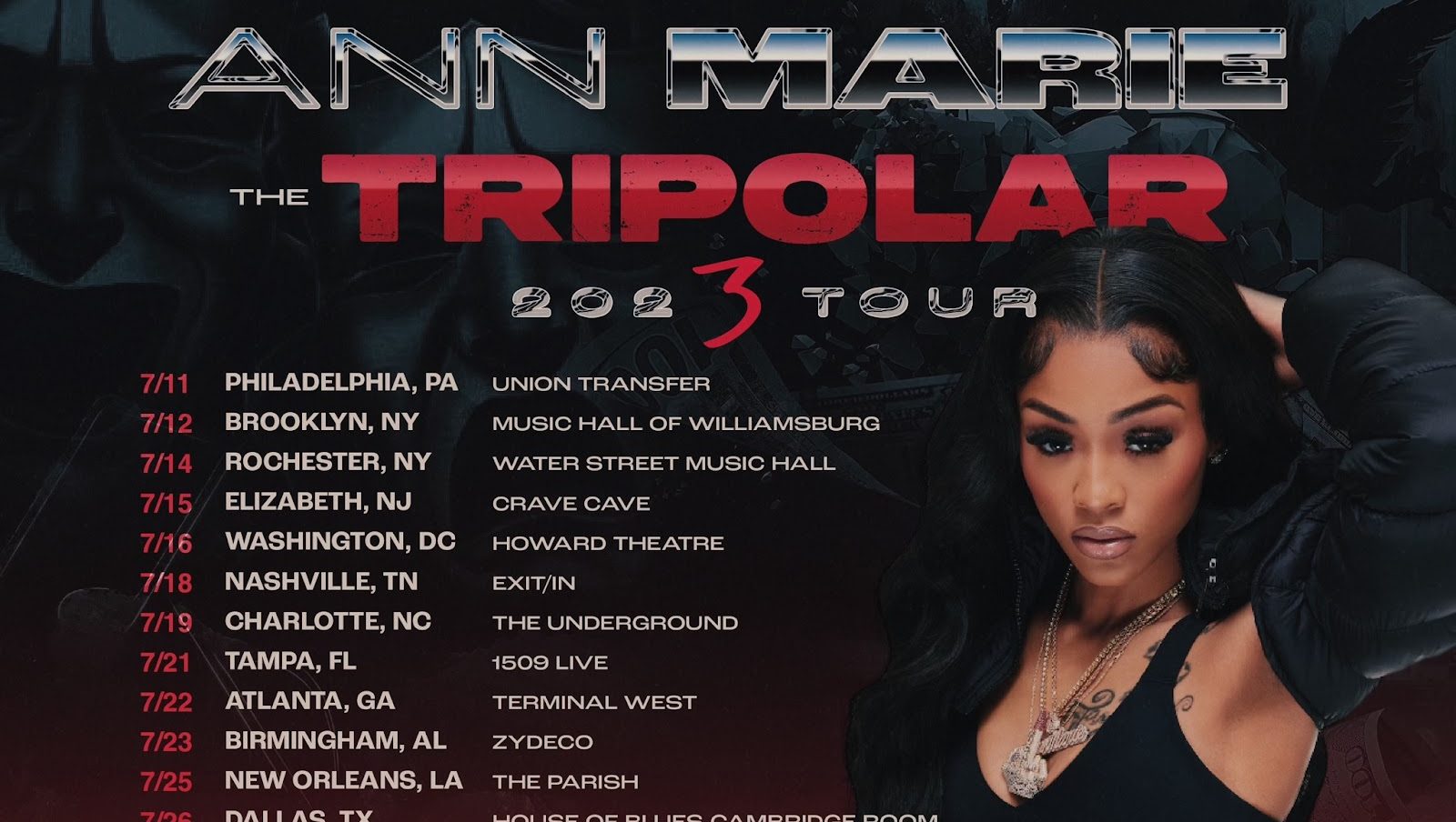 Singer/Songwriter Ann Marie Announces Tripolar Tour The Hype Magazine:  Unveiling the Pulse of Urban Culture - From Hip Hop to Hollywood! Explore a  Diverse Tapestry of Stories, Interviews, and Impactful Editorials Spanning