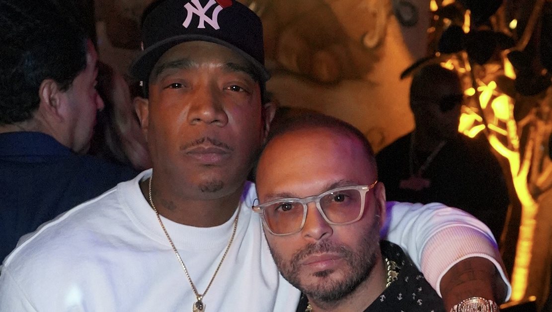 Ja Rule and Richie Akiva at The Ned NoMad one year anniversary party hosted by Richie Akiva featuring Moet & Chandon on June 8, 2023