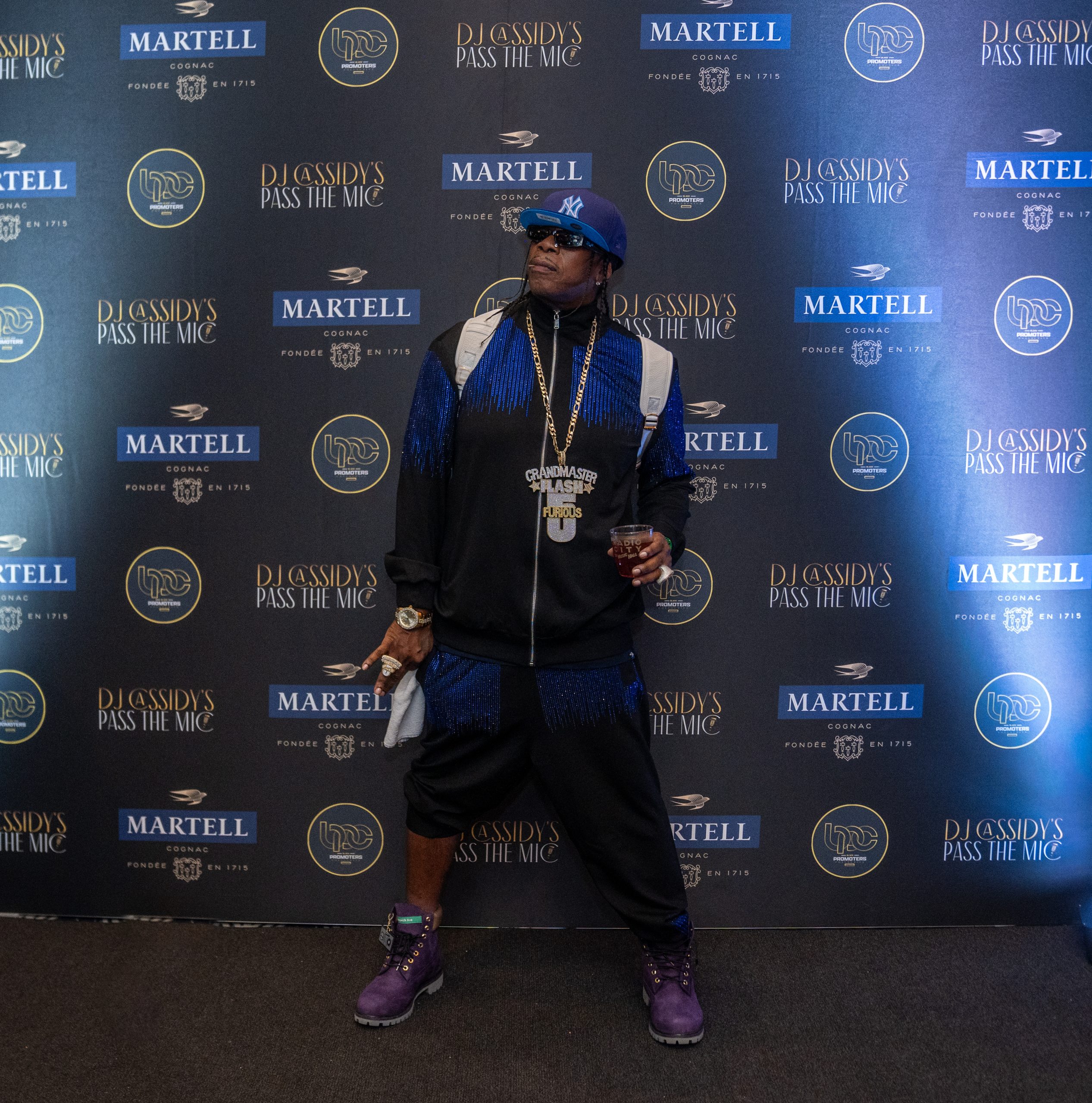 Grandmaster Flash - Martell Cognac, The Black Promoters Collective, and Power 105.1 present DJ Cassidy's Pass The Mic LIVE at Radio City Music Hall in NYC
