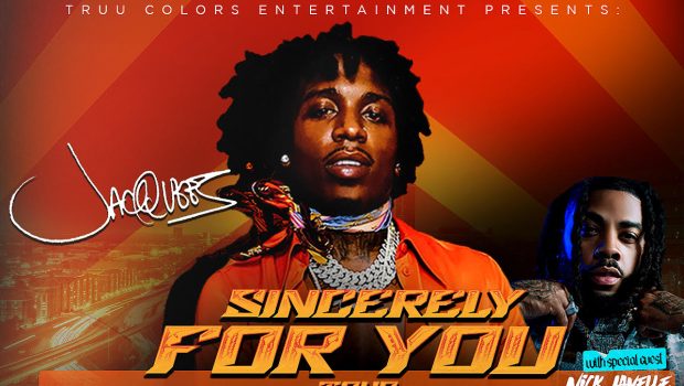 Jacquees - Sincerely for You tour flyer