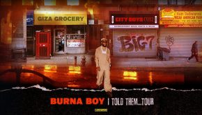 BURNA BOY - tour