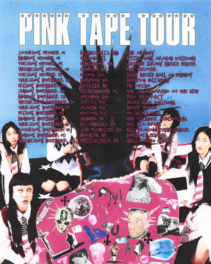 live nation pink tape tour