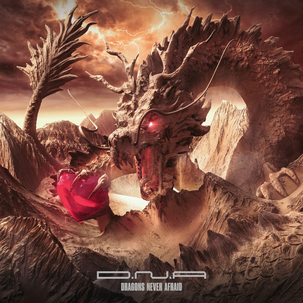Dragons Never Afraid (D.N.A) album cover art