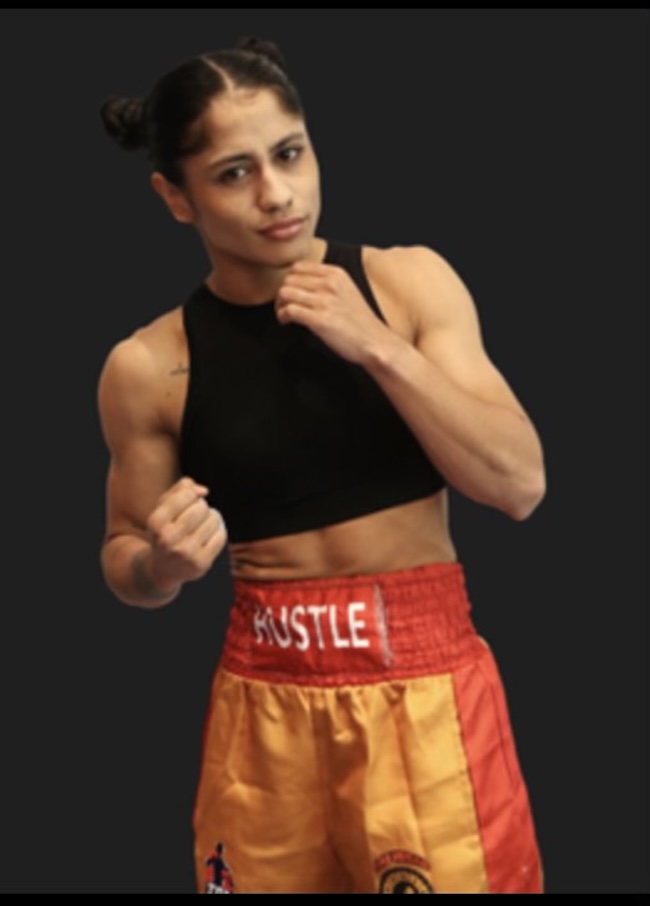 Boxer Florencia Belen of The Combat League's Las Vegas Hustle sits for a Live Session conversation with Dr. Jerry Doby of The Hype Magazine