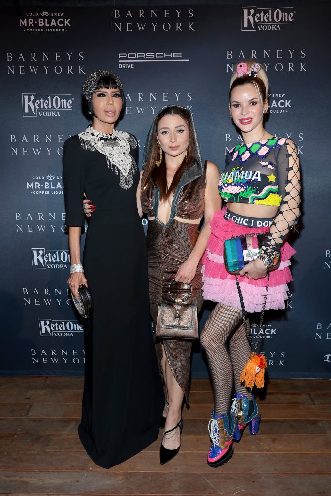 (L-R) Marta Bloom, Daniela Uribe and Krystyna Lokin attend as Ketel One Vodka, Tequila Don Julio And Mr Black Cold Brew Coffee Liqueur Celebrate Miami Art Basel At Barneys New York's Anniversary Party at Nobu Miami on December 09, 2023 in Miami Beach, Florida. (Photo by Dimitrios Kambouris/Getty Images for Ketel One)