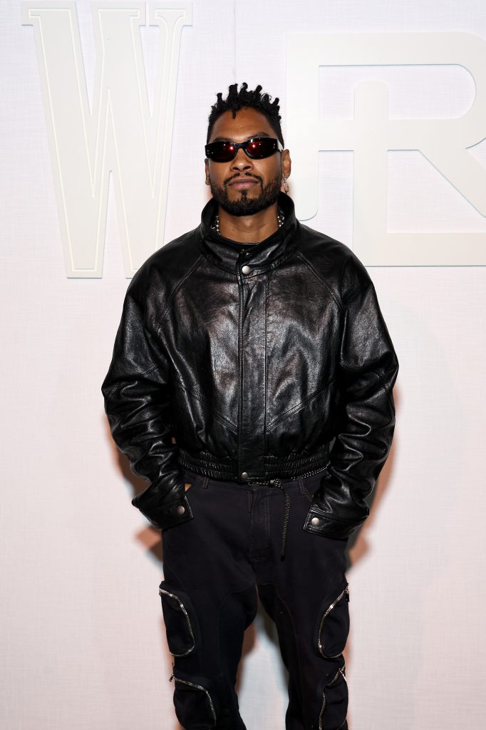 MIAMI BEACH, FLORIDA - DECEMBER 07: Miguel attends W Magazine And Ralph Lauren's Art Basel Celebration on December 07, 2023 in Miami Beach, Florida. (Photo by Jamie McCarthy/Getty Images for W Magazine)