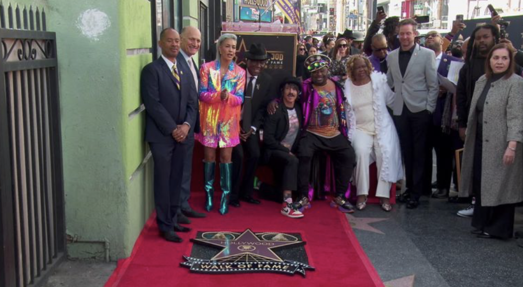 George Clinton Gets Star on Hollywood Walk of Fame January 19, 2024 - Hollywood Chamber of Commerce