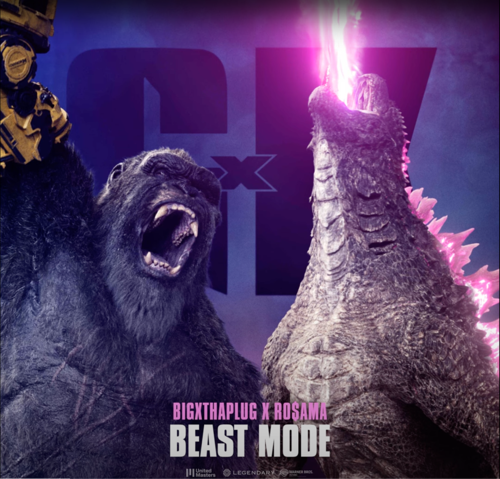 BigXthaPlug and Ro$ama - BEAST MODE - soundtrack for Godzilla x Kong: The New Empire