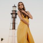 Michelle Langone standing by light tower - Home Reimagined