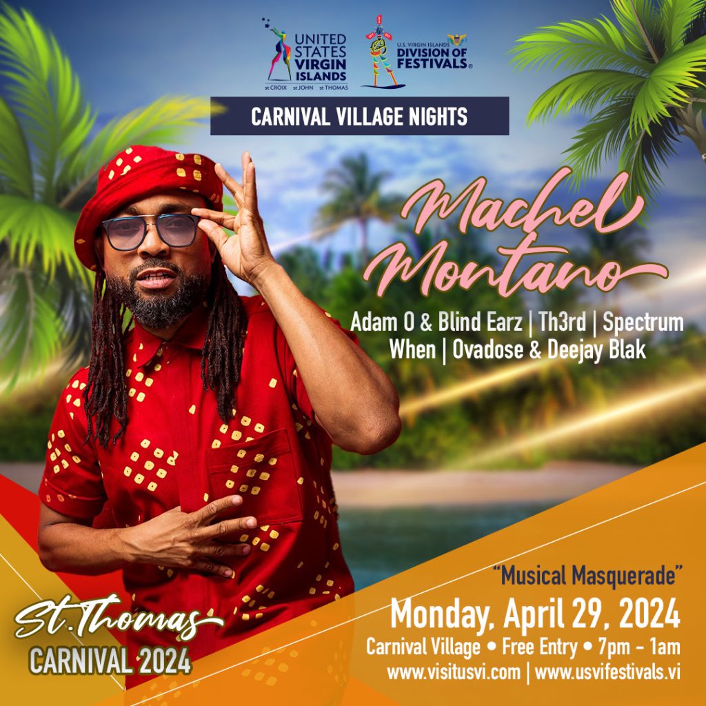 U.S. Virgin Islands - St. Thomas Carnival 2024 - poster
